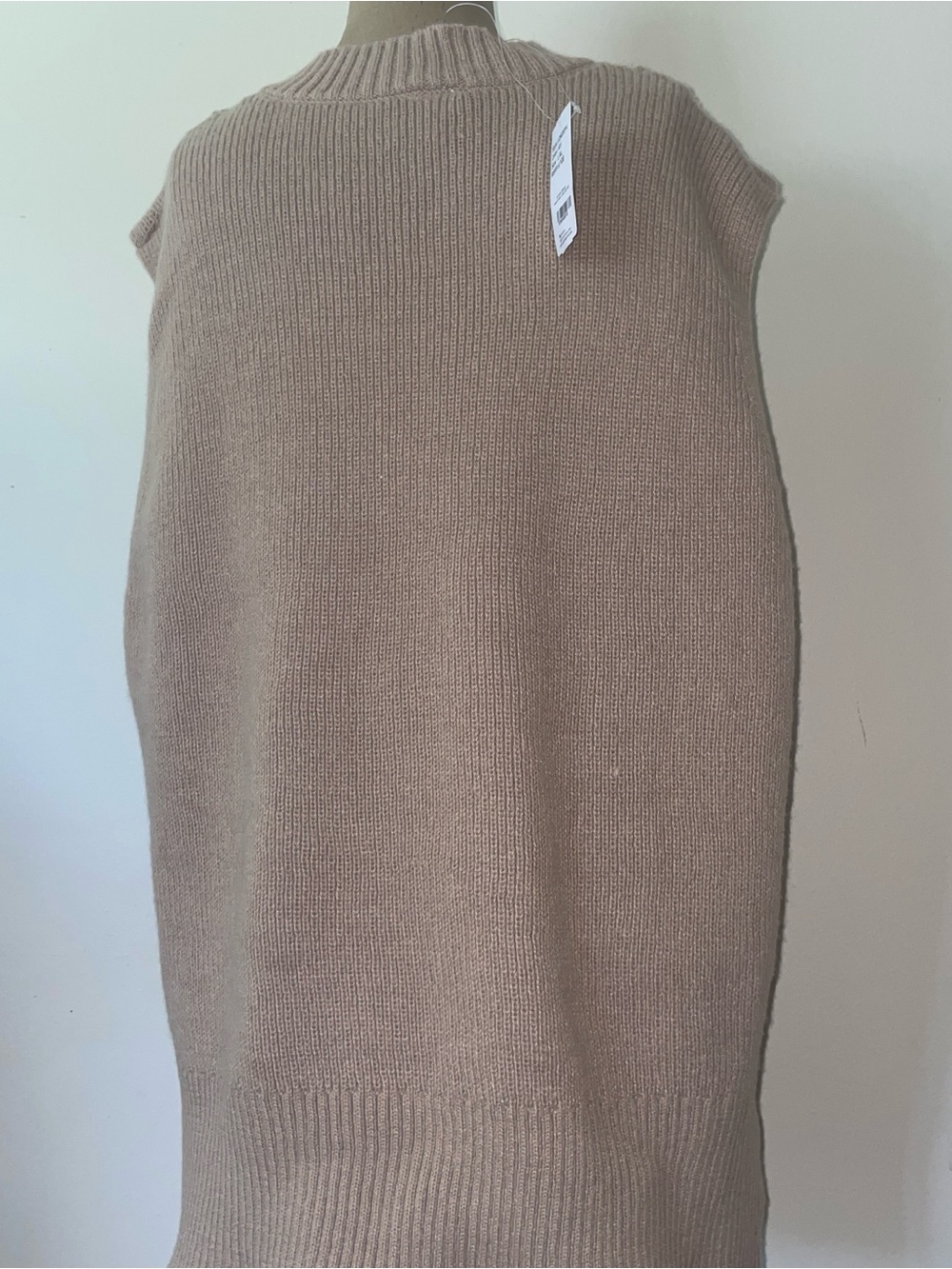 SIMPLE Women's Cable Knit V-Neck Sleeveless Top -soft -stretchy‎ - Picture 5 of 8